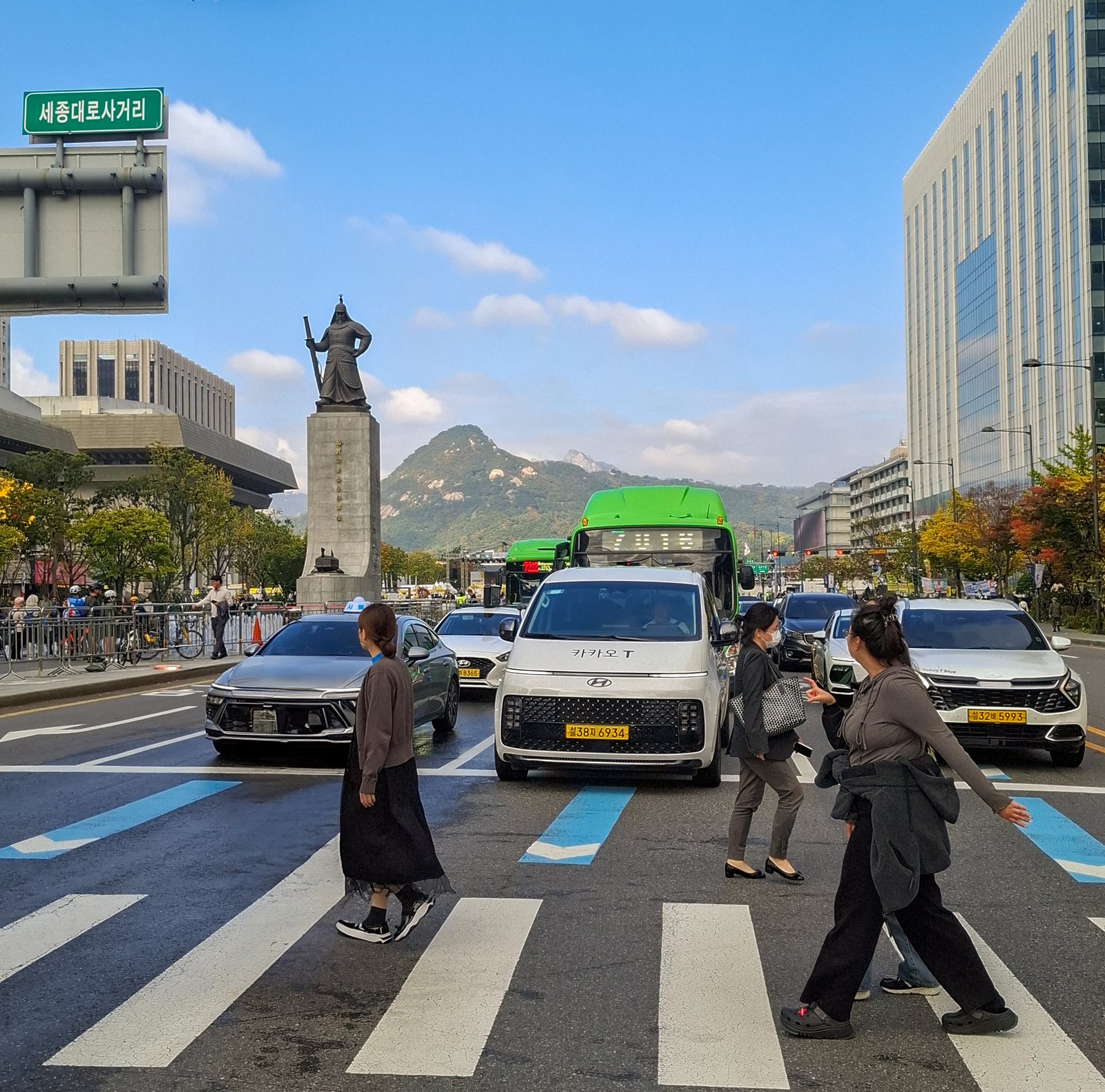 Wandering around Seoul in South Korea
