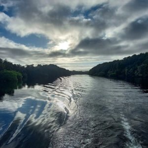 Lake Manapouri sunrise