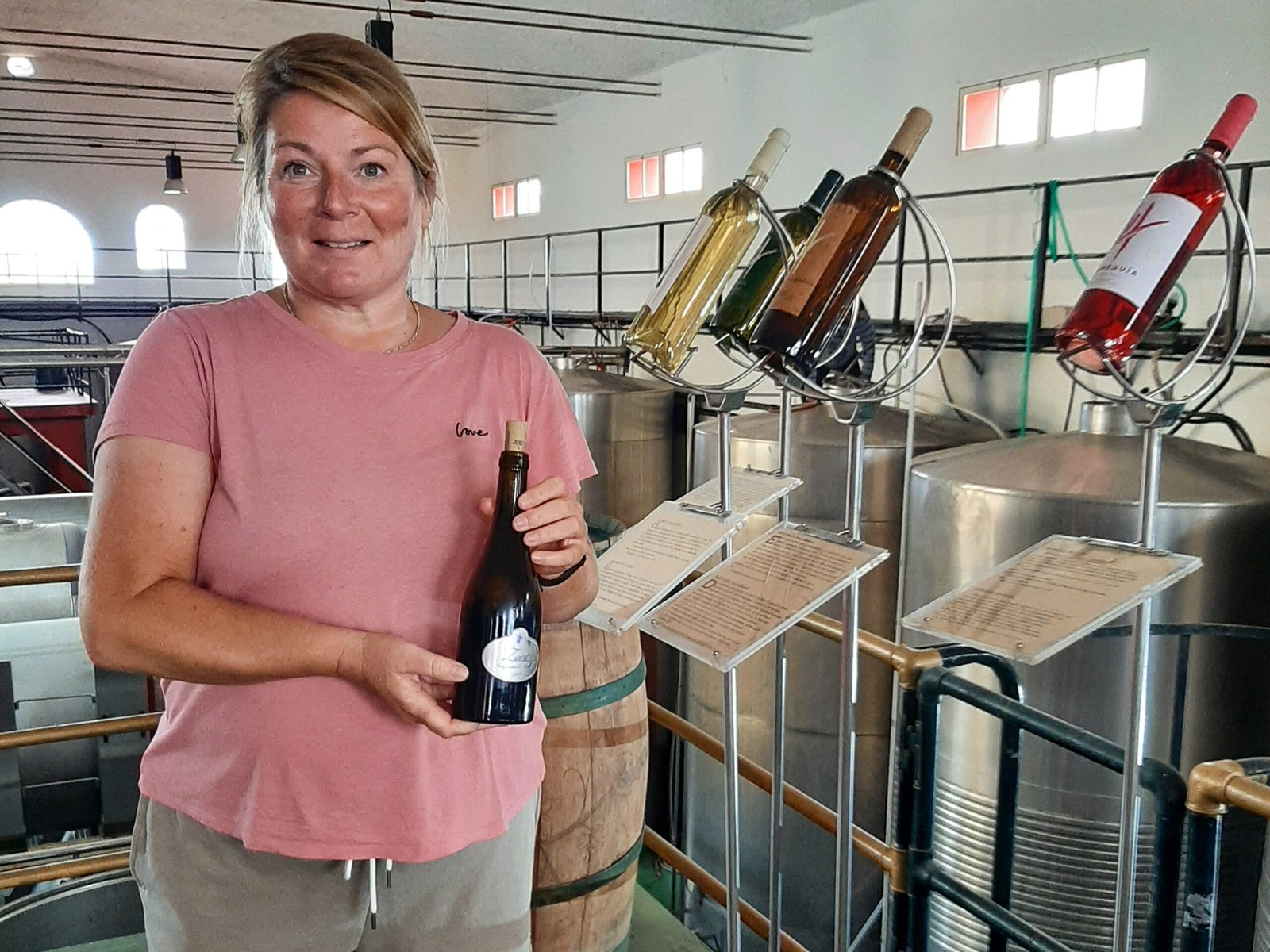 Wine tasting at Bodegas Teneguia on La Palma